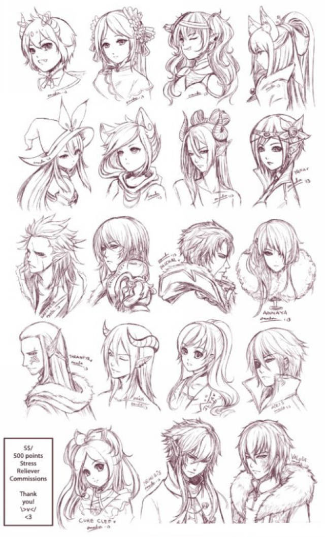 動漫人物頭發(fā)繪制全攻略 從基礎(chǔ)到進階的實用技巧