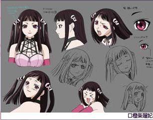 動漫中的經(jīng)典形象 黑色長直發(fā)與齊劉海的魅力